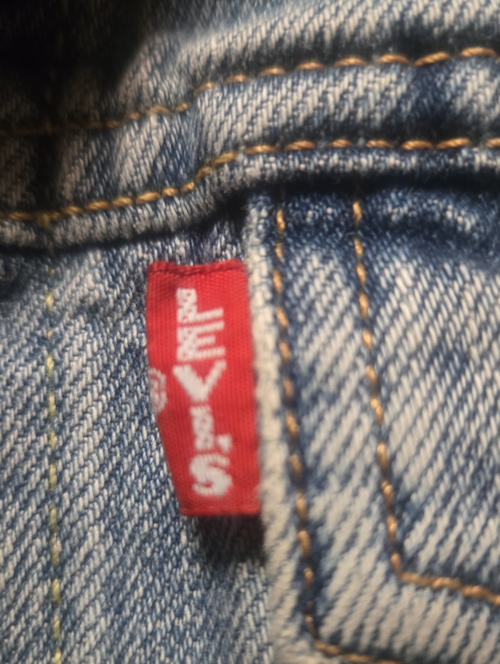 Levi's Pale Blue Denim Jacket - Picture 2 of 3